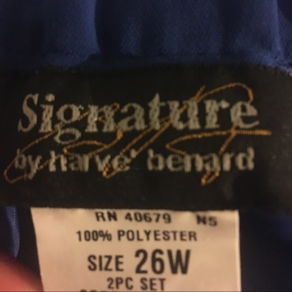 Signature by Harve Bernard Electric Blue Pants - Picture 5 of 7